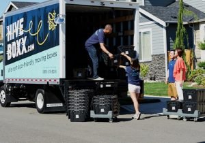 camion de déménagement