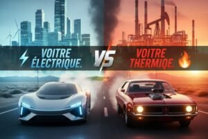 voiture électrique vs thermique